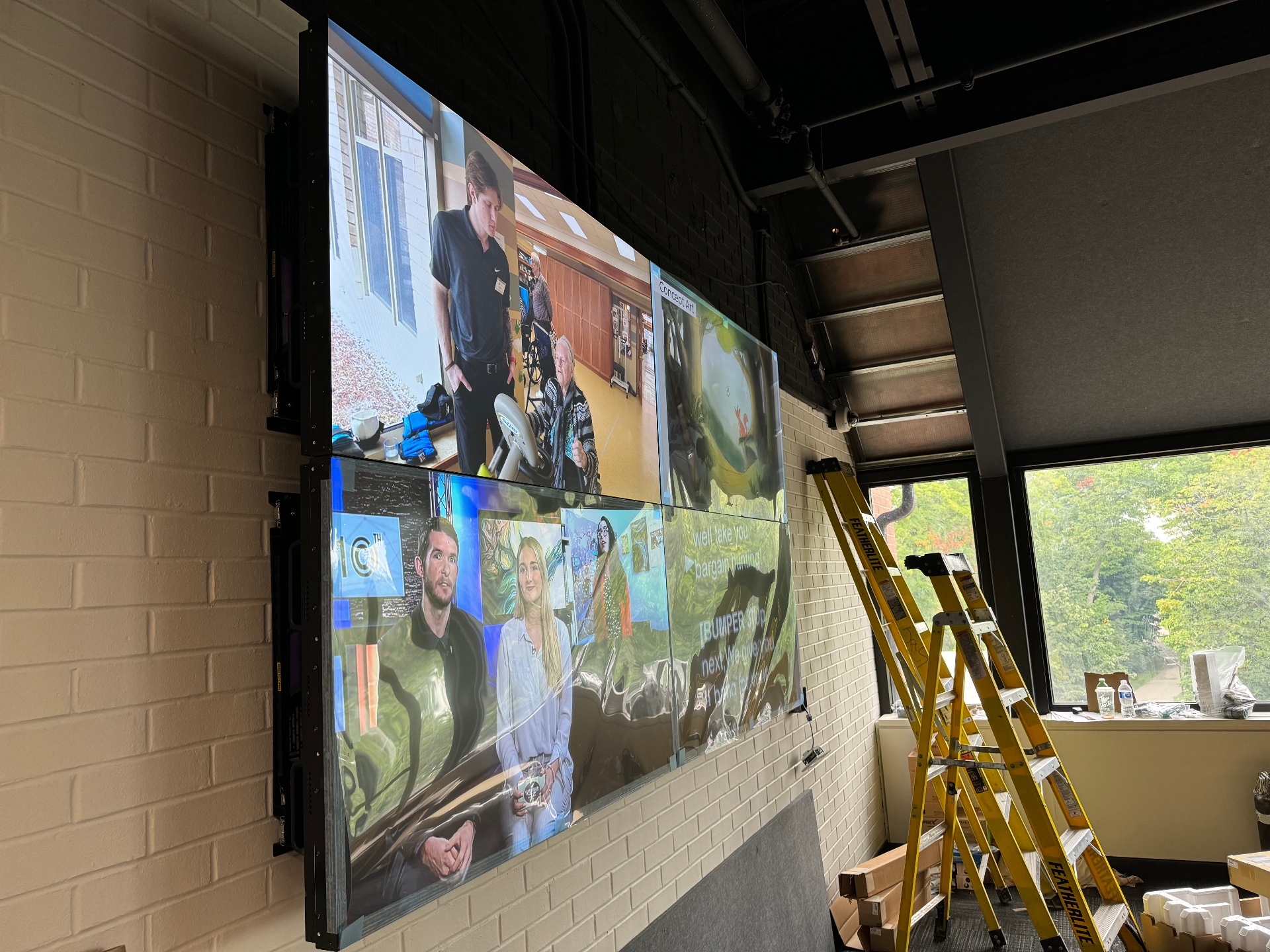 Educational Facility Video Wall