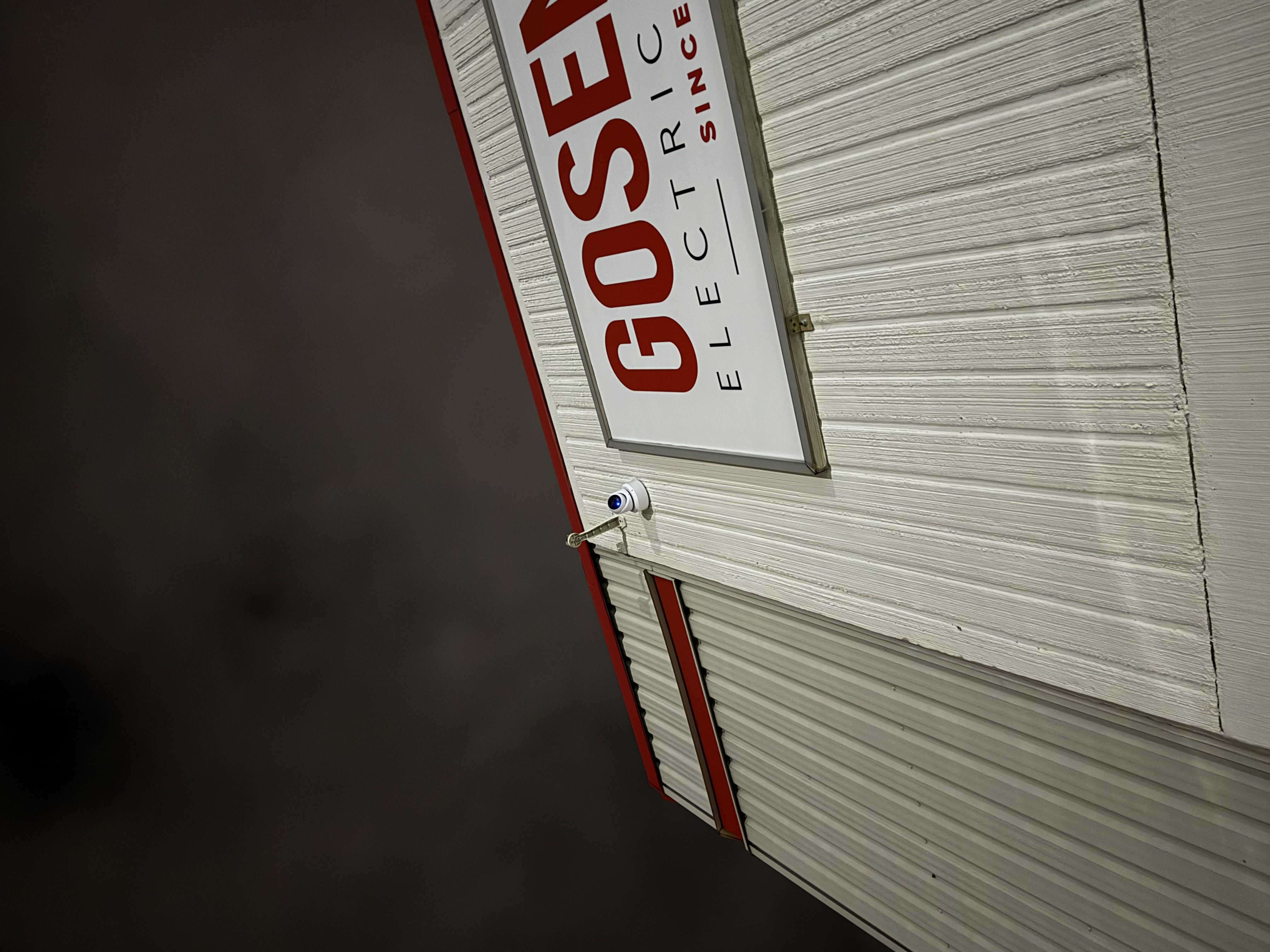 UniFi doorbell access unit at a Wasaga Beach commercial entrance