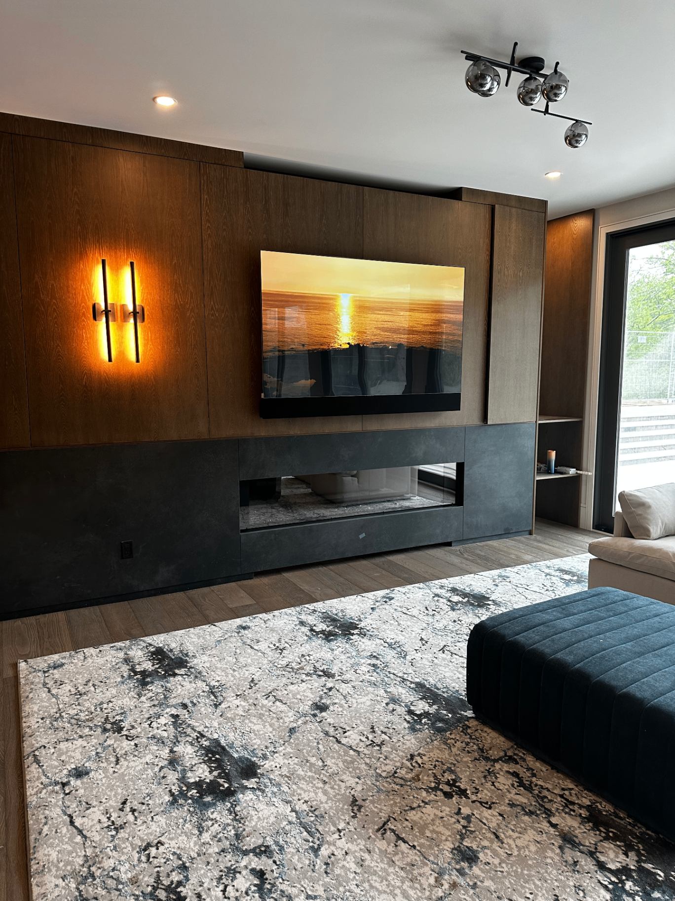 Custom Soundbar · AV · Lutron · UniFi installation in Collingwood by Summit Logic